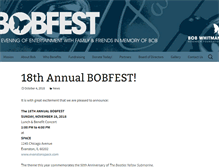 Tablet Screenshot of bobfest.net